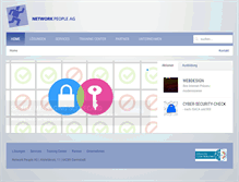 Tablet Screenshot of networkpeople.de